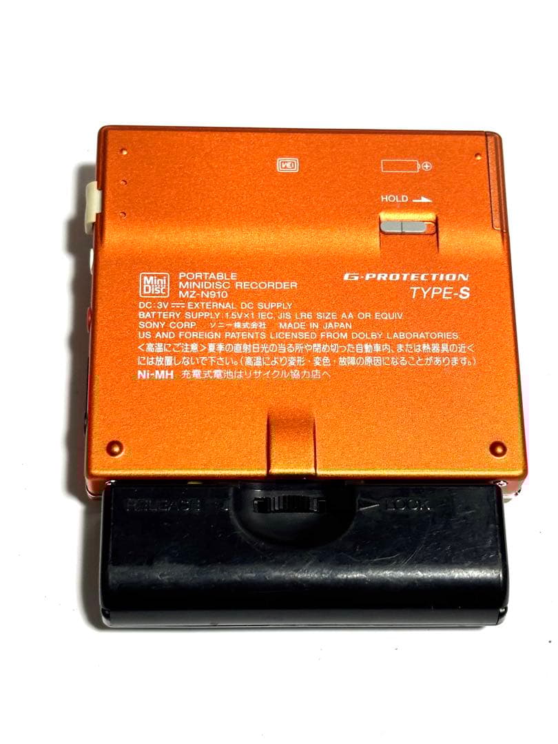SONY MDレコーダー MZ-N910 動作品
