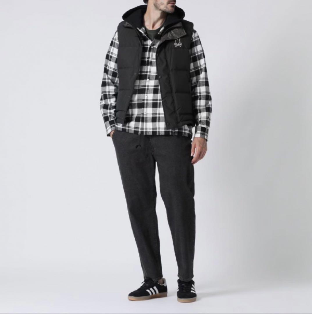 【新品未使用】サイコバニー　psycho bunny ダウンベスト　L