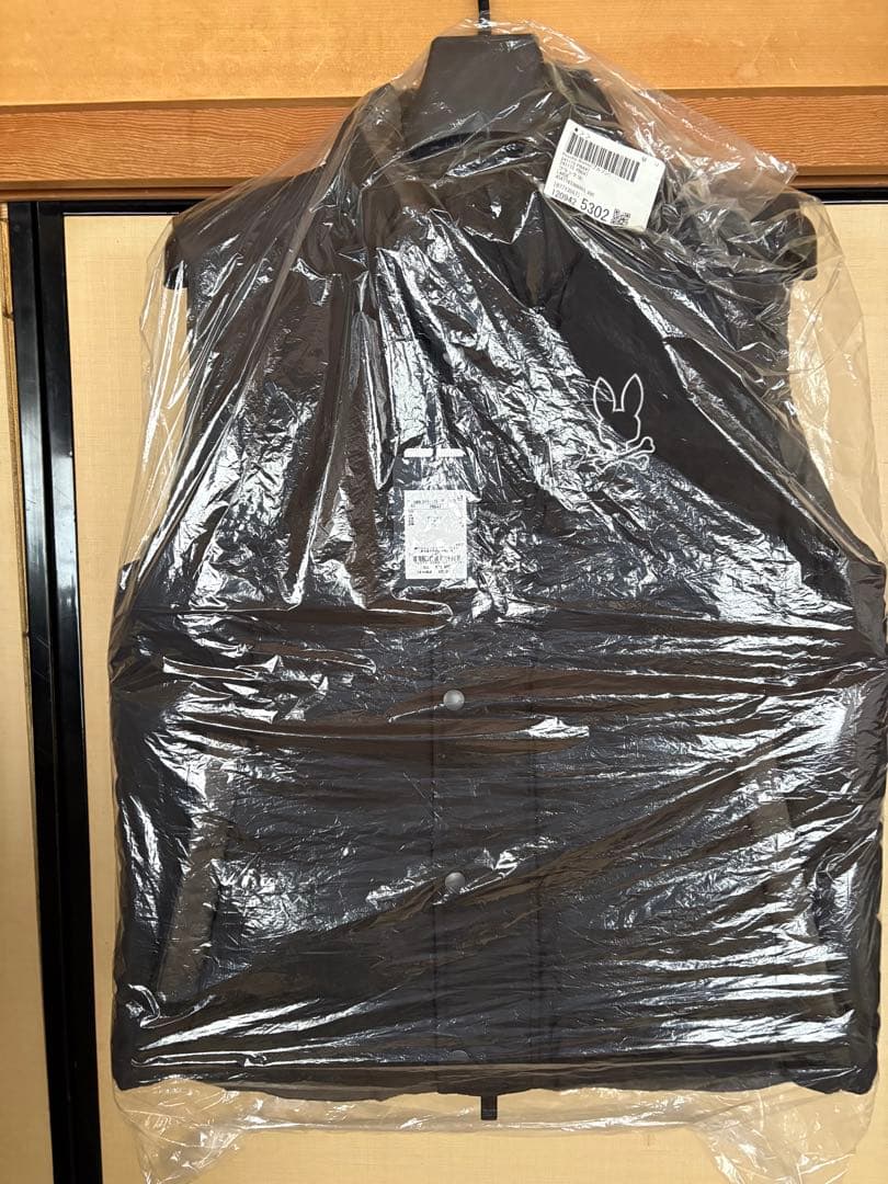 【新品未使用】サイコバニー　psycho bunny ダウンベスト　L