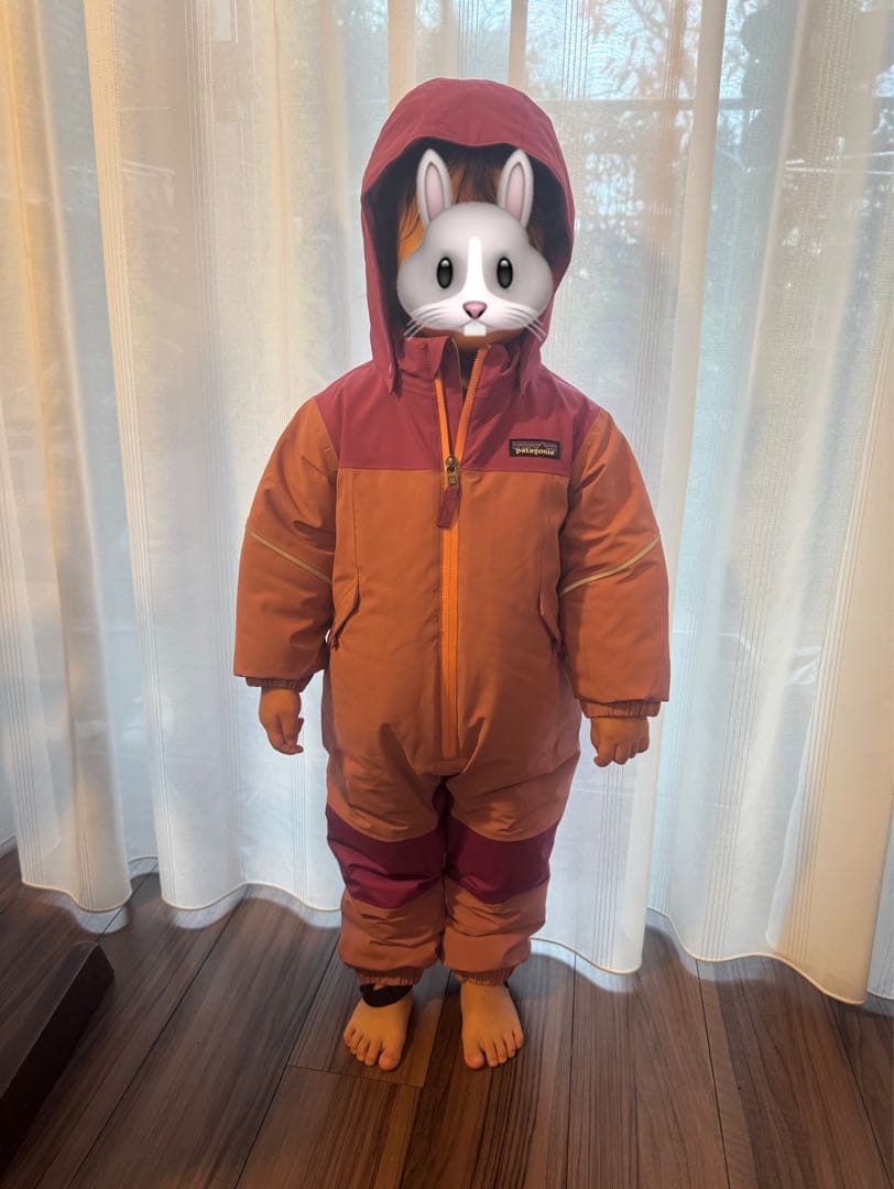 【値下】patagonia スキーウェア 12-18M （ベビースノーパイル）