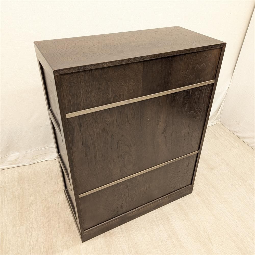 美品　民芸　引戸　水屋箪笥　食器棚　茶箪笥　茶棚　キャビネット　ダイニングボード