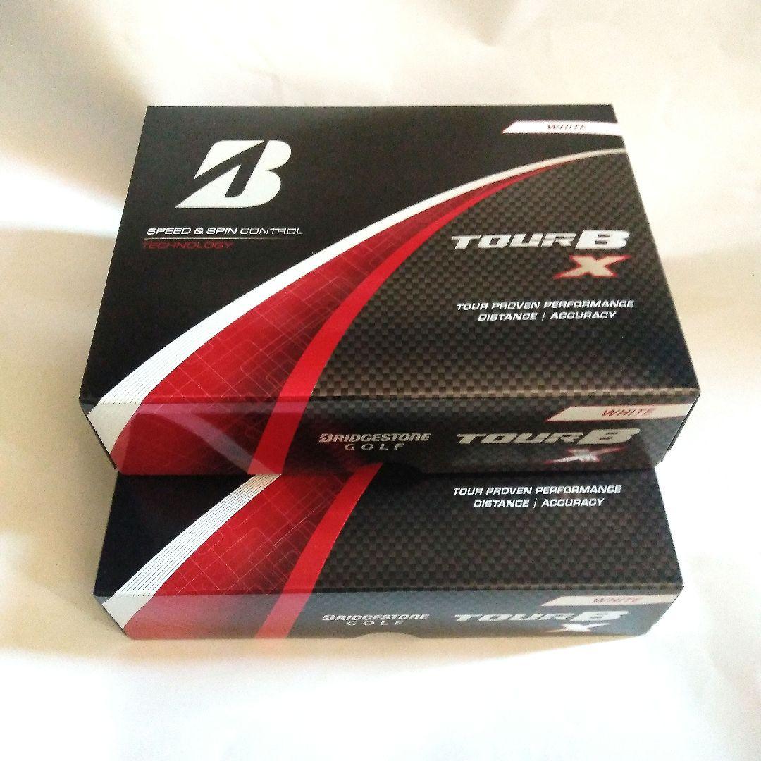 ブリヂストン　ツアーBX　ホワイト 新品未使用品　2ダース