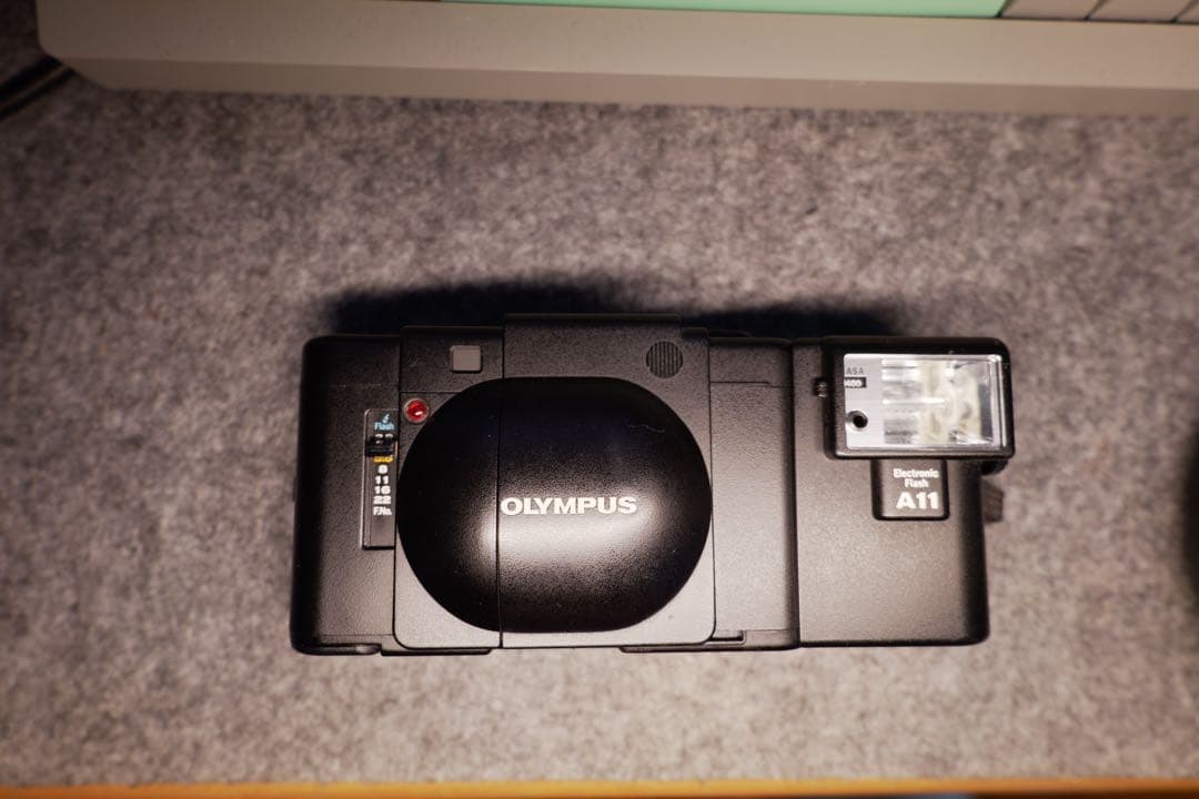 OLYMPUS XA フィルムカメラ A11フラッシュ付き