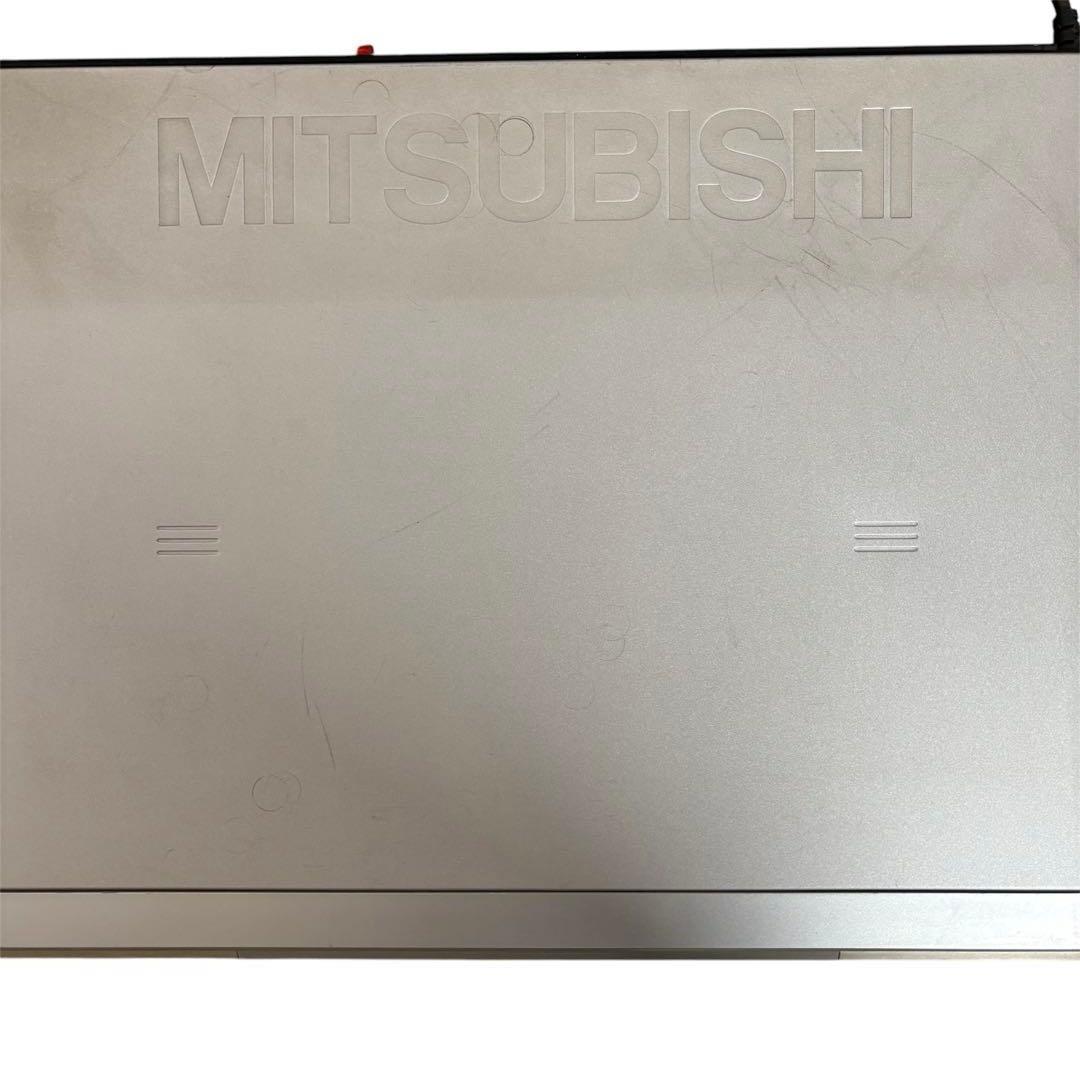 三菱　S-VHSビデオデッキ HV-E500 動作品　リモコン欠品