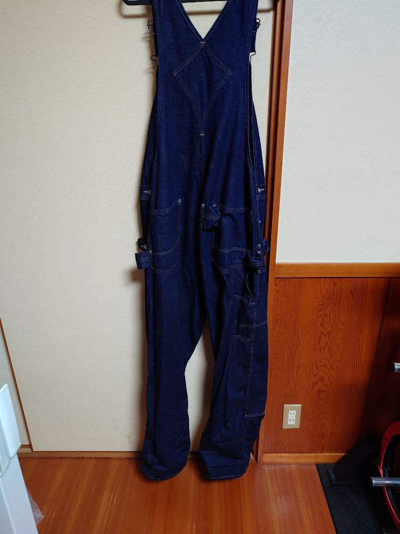 フリーホイーラーズ ウッズマンビブ オーバーオールズ14oz インディゴ デニム