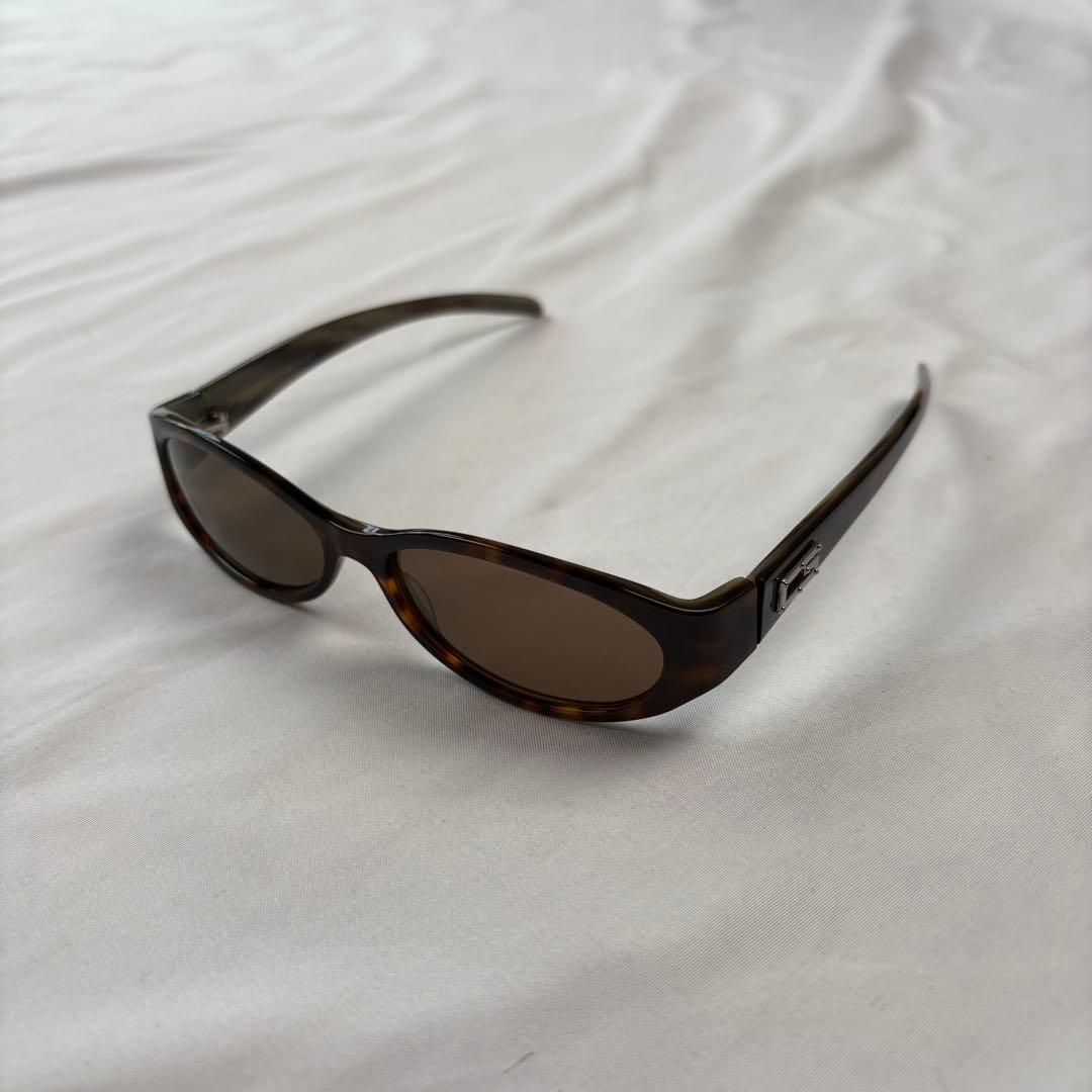 小物 Arcihive GUCCI oval sunglasses brown