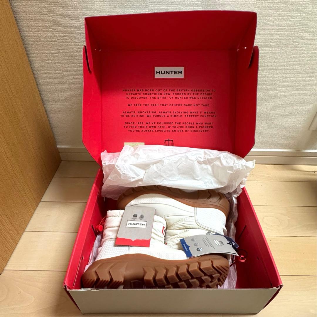 HUNTER スノーブーツ 25cm 未使用
