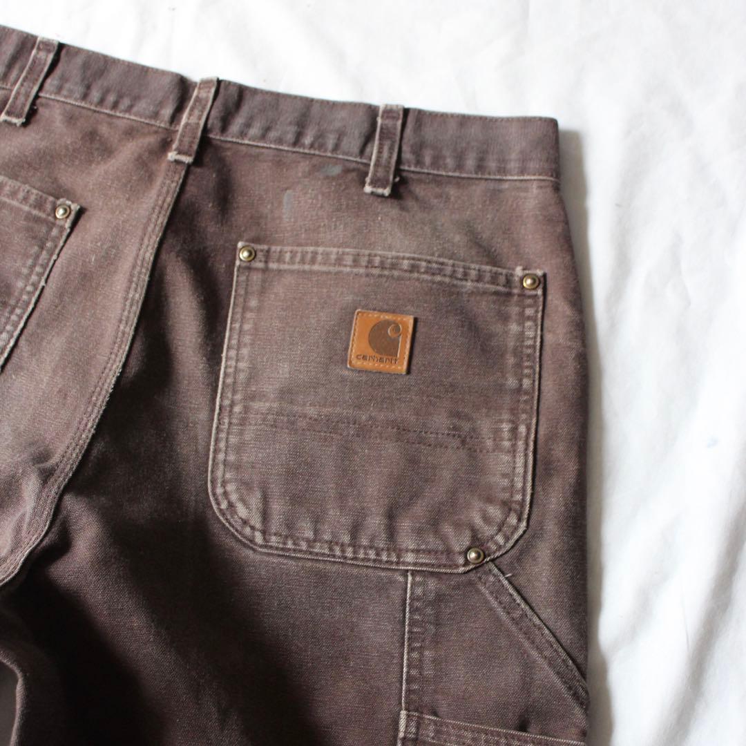 雰囲気系•神サイズ Carhartt ダブルニー ペインターパンツ DKB us