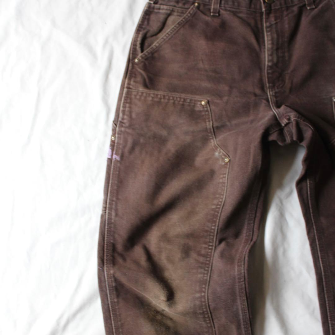雰囲気系•神サイズ Carhartt ダブルニー ペインターパンツ DKB us