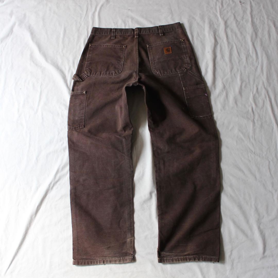 雰囲気系•神サイズ Carhartt ダブルニー ペインターパンツ DKB us