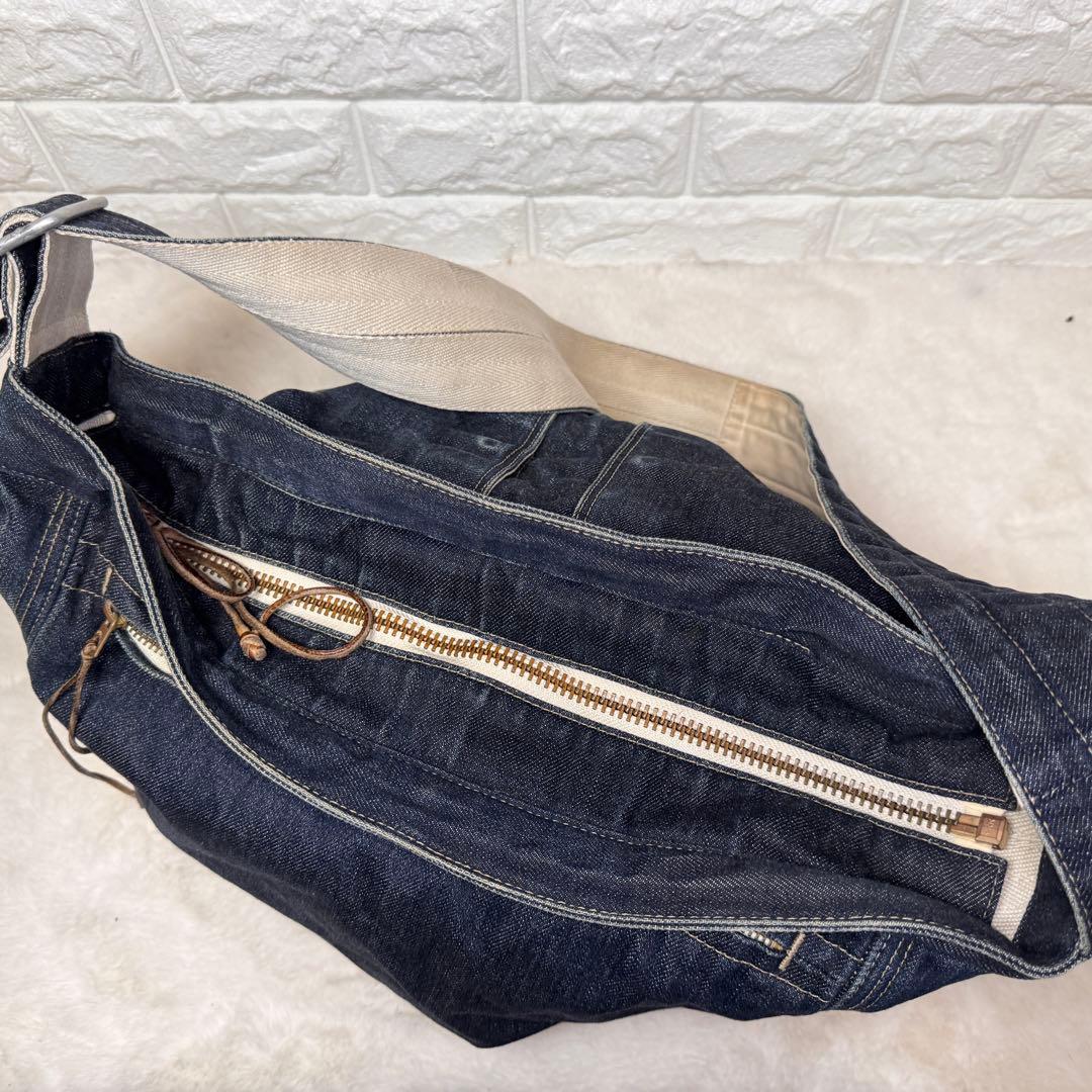 ポーター　吉田カバン　デニムショルダーバッグ　Sanforized