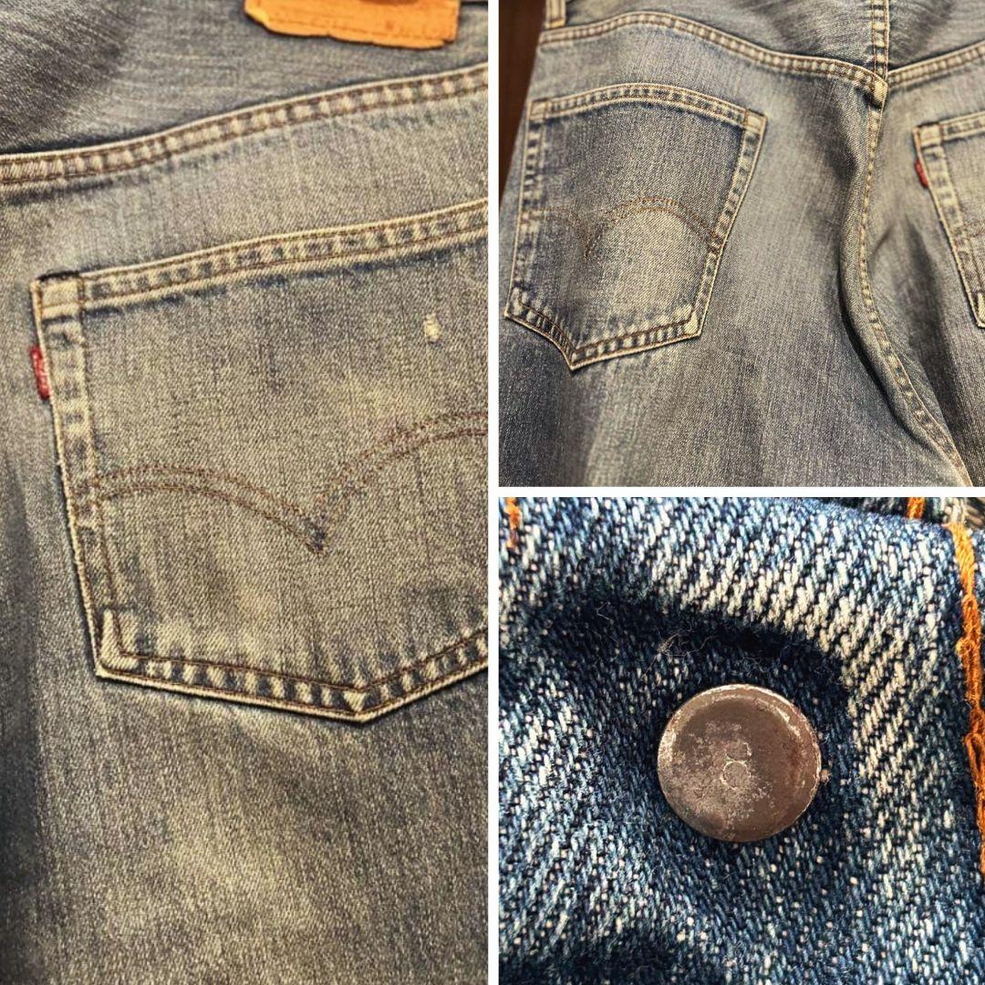 め*】様 LEVI'S 505 0217 W40 L30 bigE 66後期 7