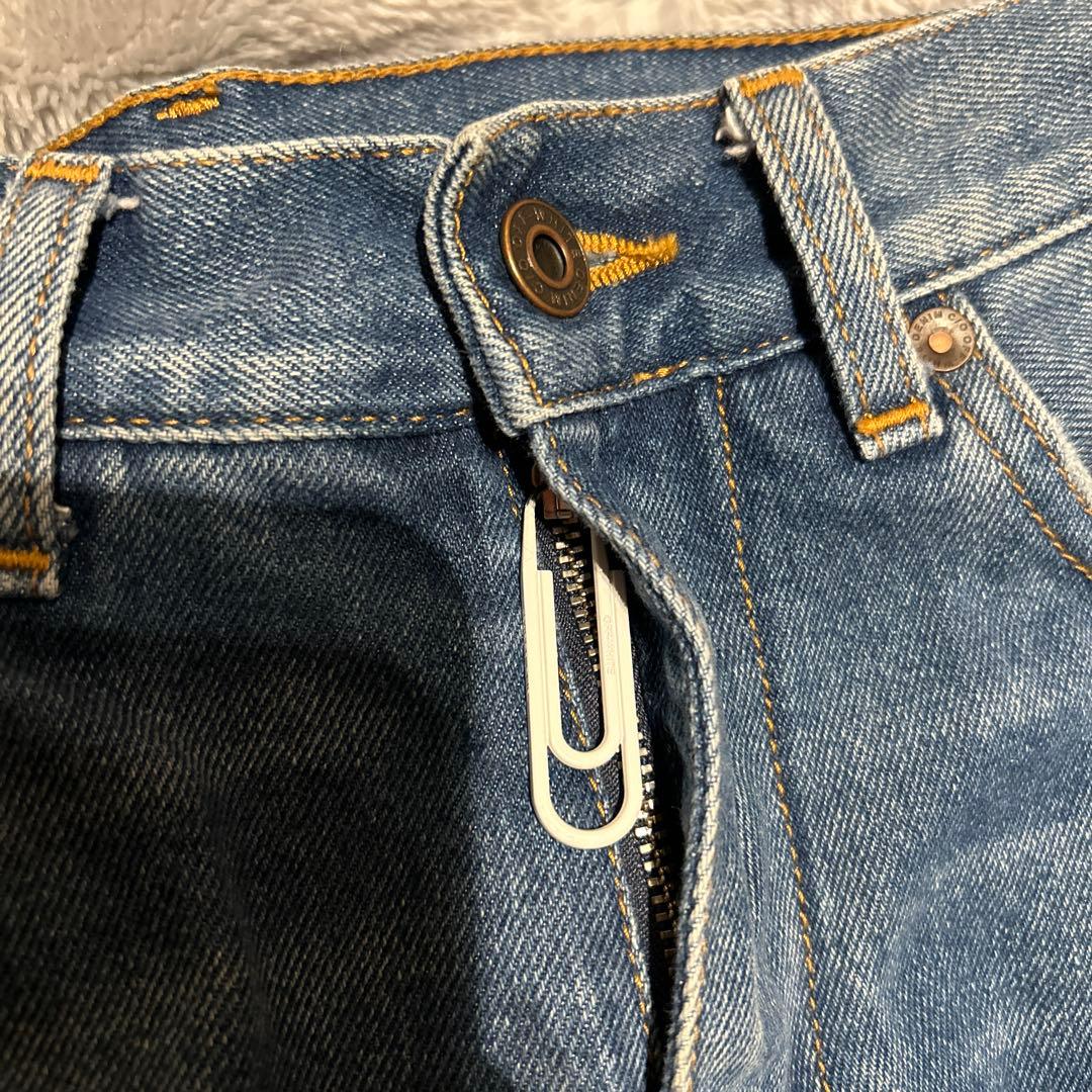 off-white ストライプ　デニム　32