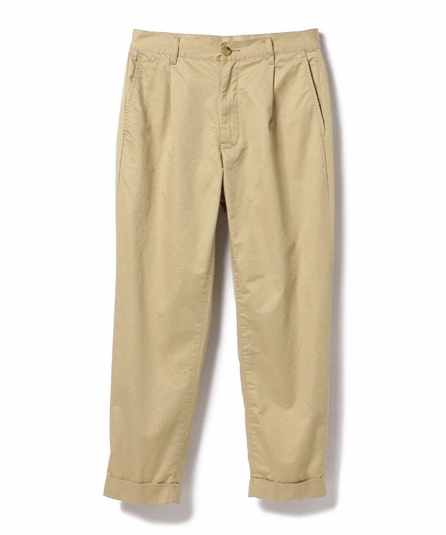 BEAMS PLUS 1 Pleat 80/3 Twill ビームスプラス　チノ