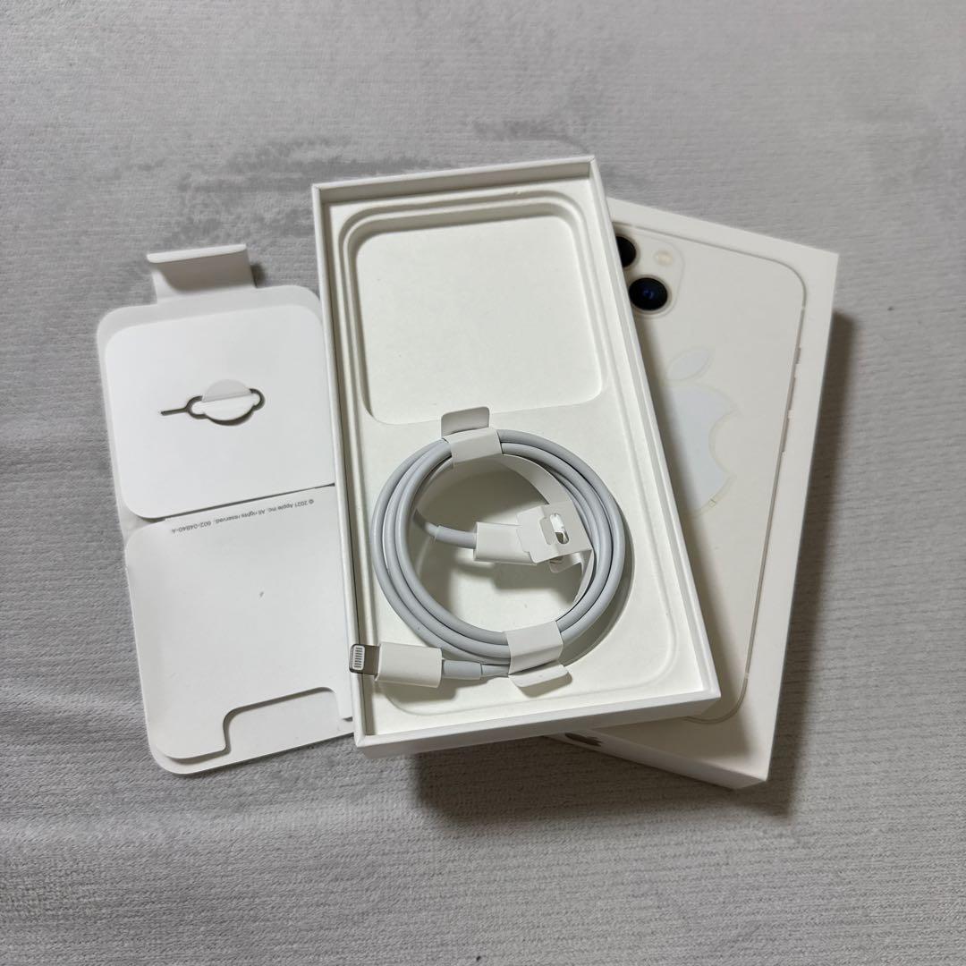 iPhone13 128GB Apple 本体【箱、ケーブル付】