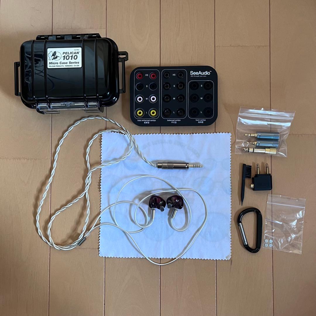 イヤホン SeeAudio Kaguya