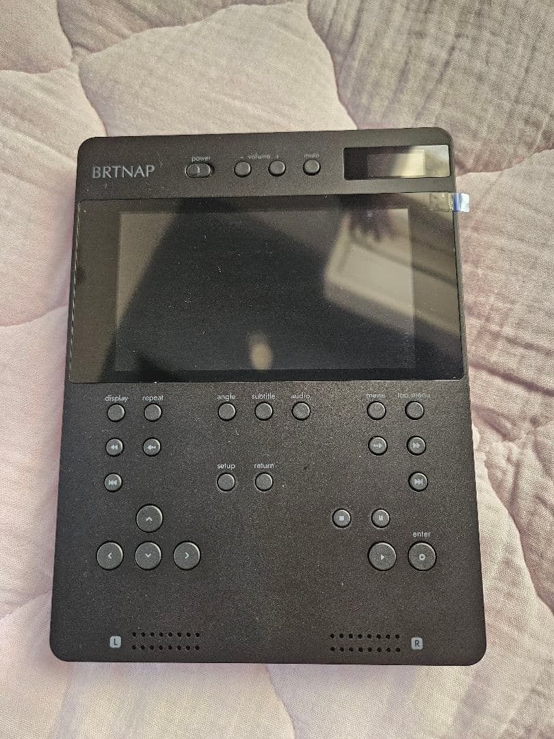 早い者勝ち！お値下げ♪動作確認のみ新品 BRTNAP ポータブルDVDプレーヤー