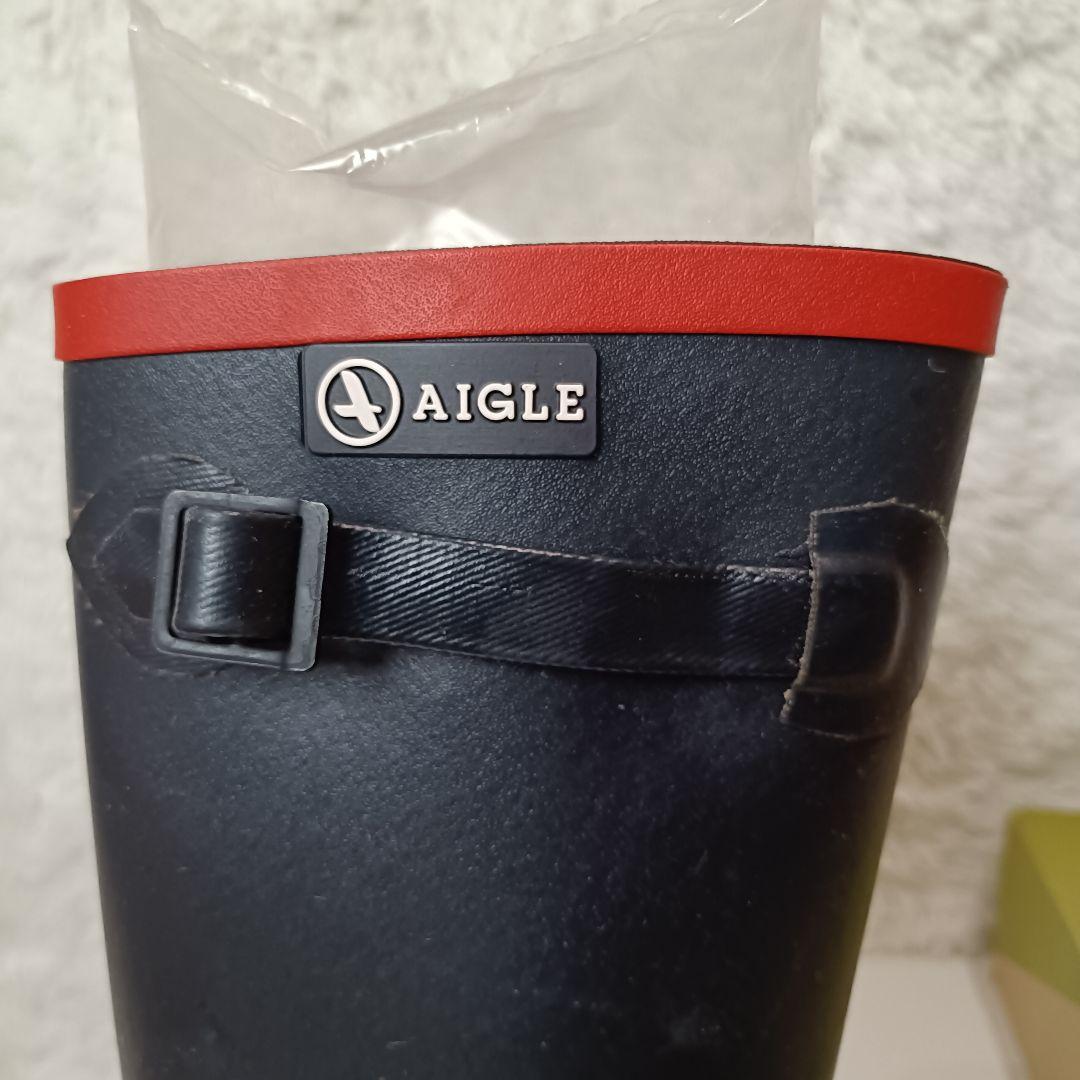 AIGLE CHANTEBELLE レインブーツ 38 タグ付 未使用