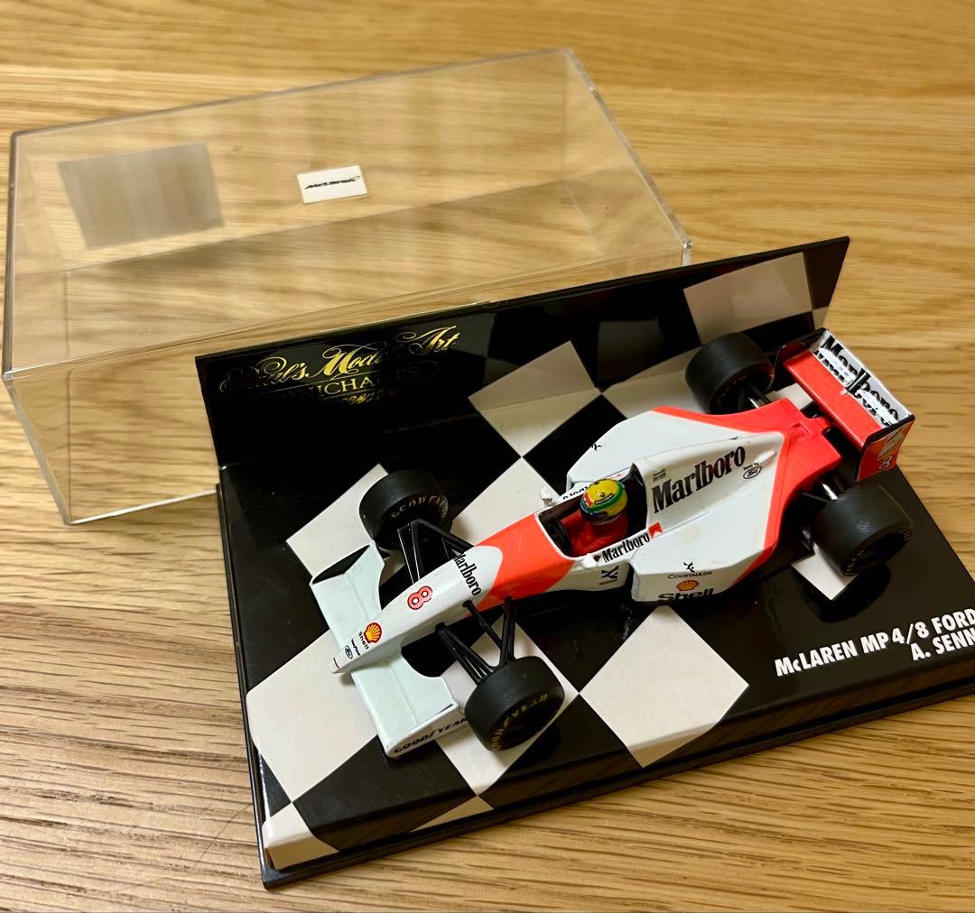 ミニチャンプス F1 マクラーレン MP4/8 A.セナ 1/43 マルボロ仕様