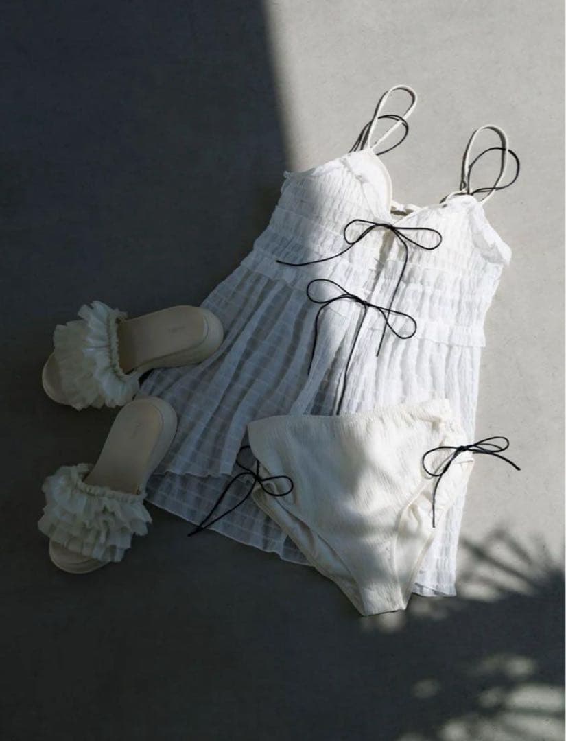 snidel 水着　ワンピースセットビキニ