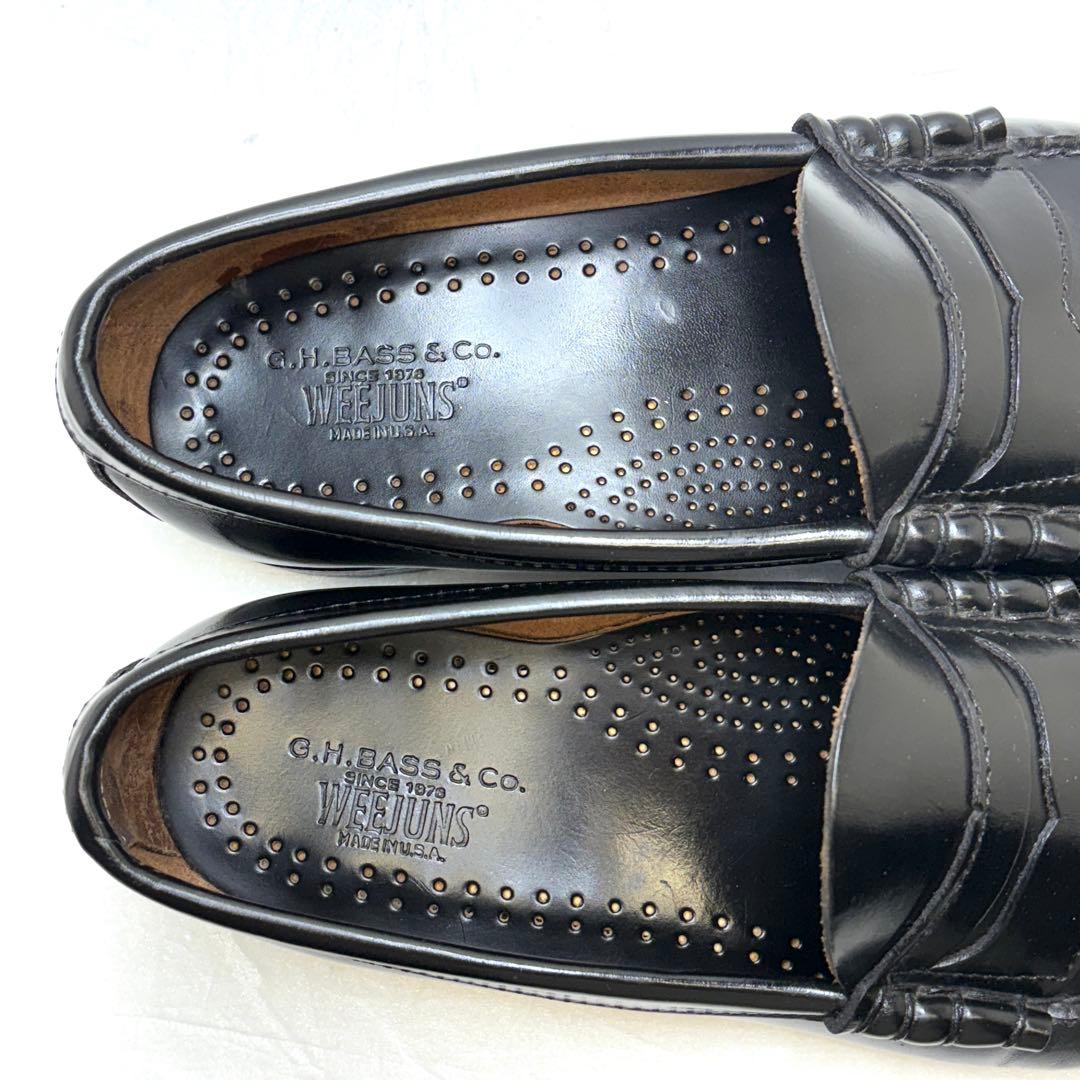 G.H.Bass Weejuns ローファー Larson 黒 25.5