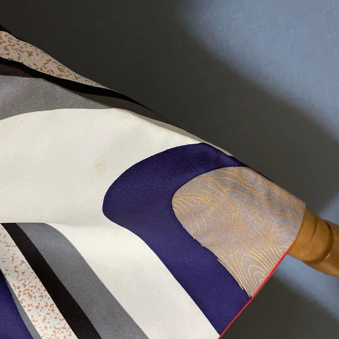 振袖フルセット　手描き友禅　成人式振袖　振袖　裄丈68