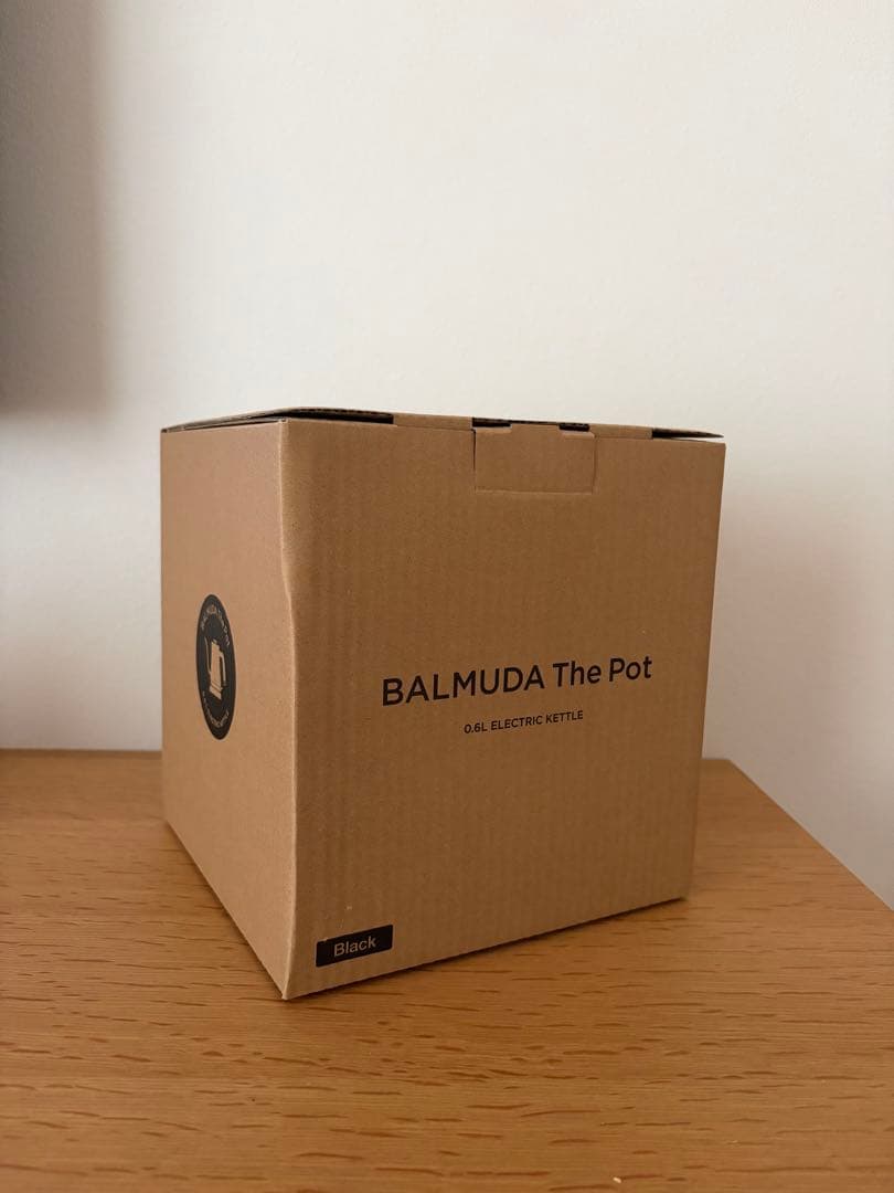 【値下げ 新品未使用】BALMUDA The Pot 600ml 電気ケトル