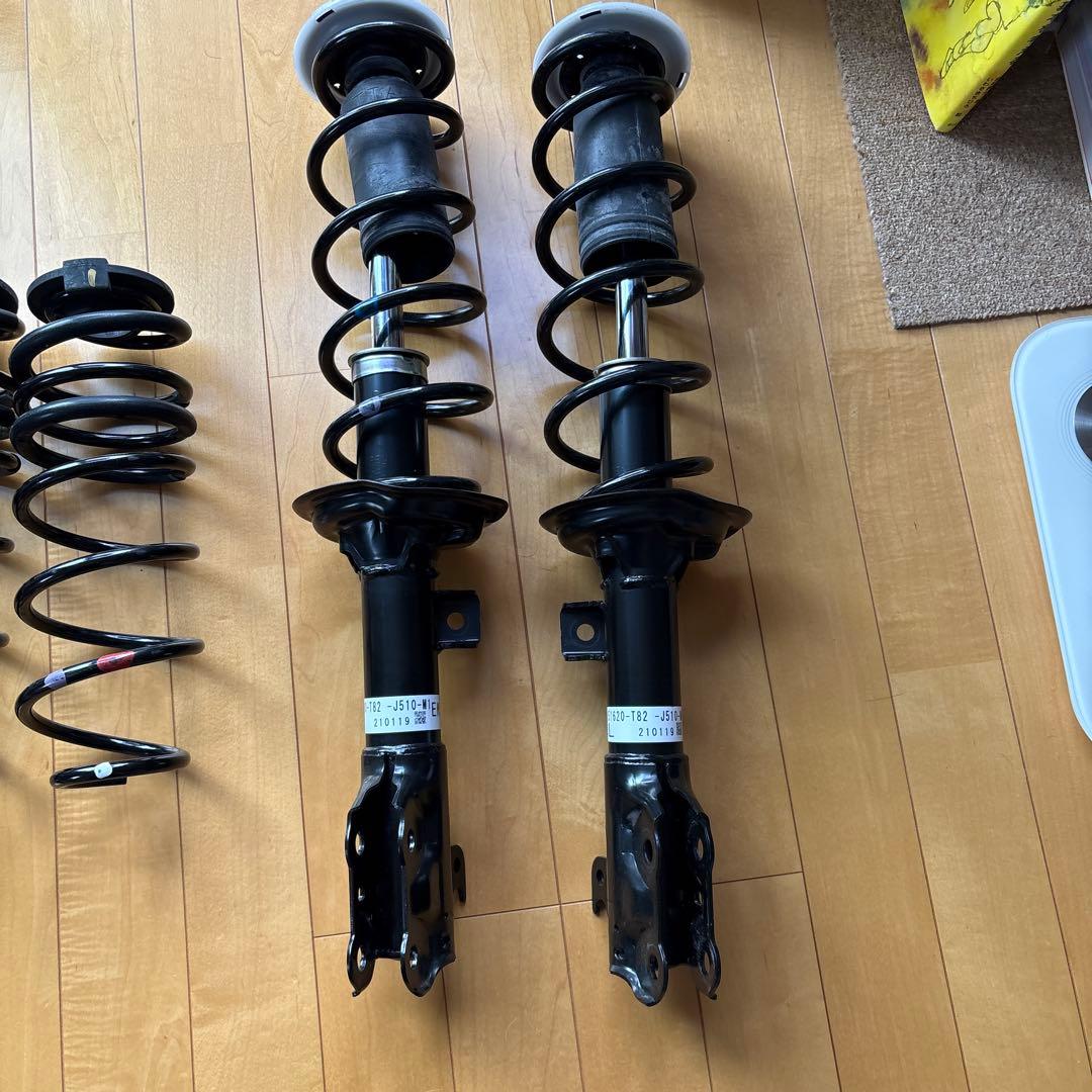 N-ONE RS JG3 純正サスペンション 前後 車高調取付時取外し