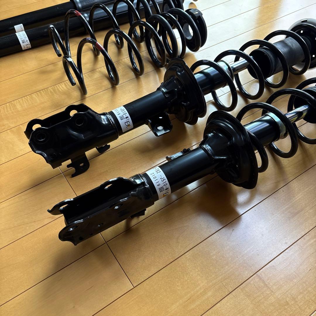 N-ONE RS JG3 純正サスペンション 前後 車高調取付時取外し