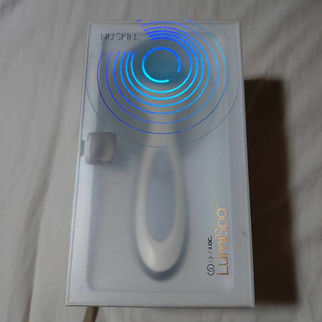 Nu Skin LumiSpa 美顔器 ホワイト 専用スタンド付き