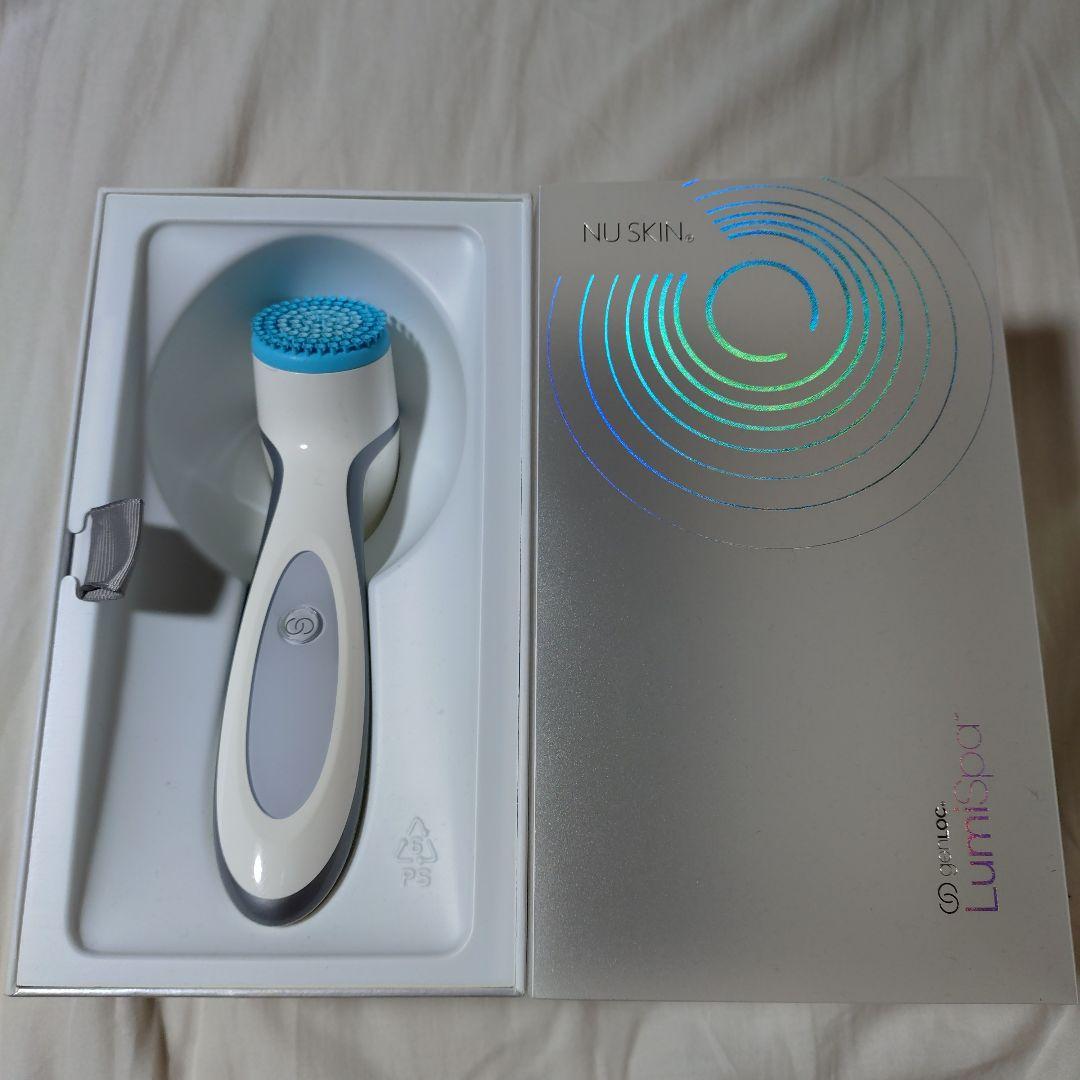 Nu Skin LumiSpa 美顔器 ホワイト 専用スタンド付き