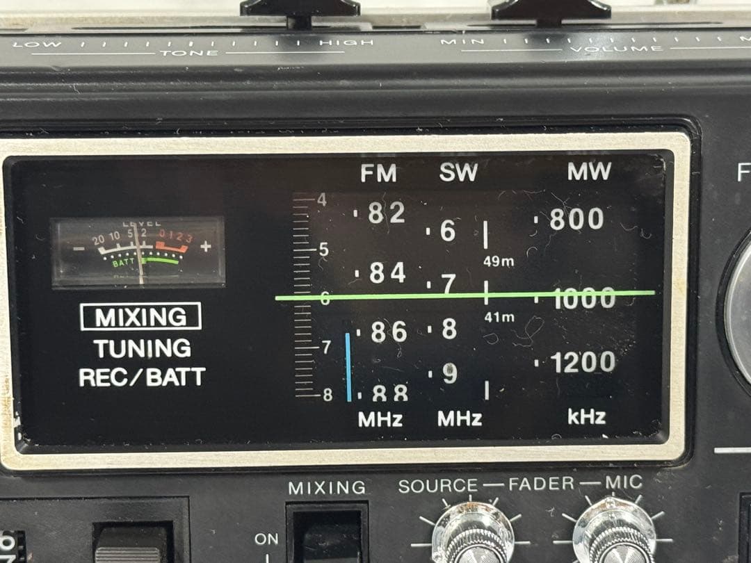動作確認済みSONY カセットレコーダーラジカセCF-1780