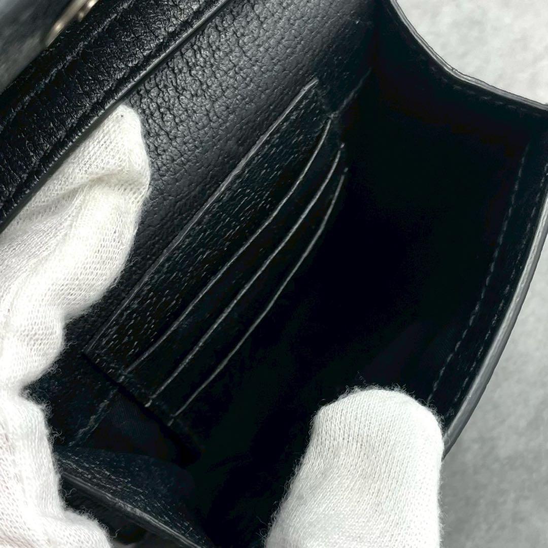 未使用級 GUCCI グッチ オブザグリッドミニショルダーバッグ GG柄