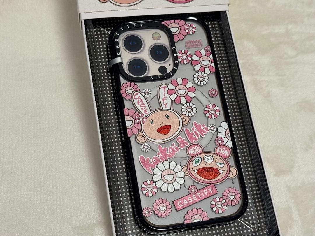 新品★完売★村上隆×CASETiFY★★iPhone16proケース＋ストラップ