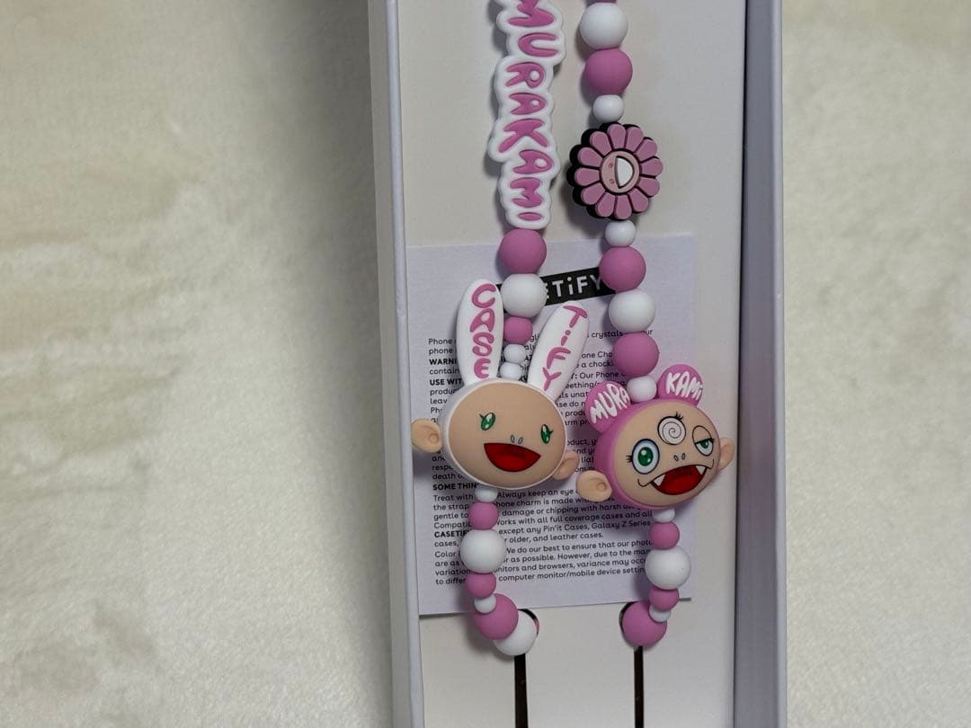 新品★完売★村上隆×CASETiFY★★iPhone16proケース＋ストラップ