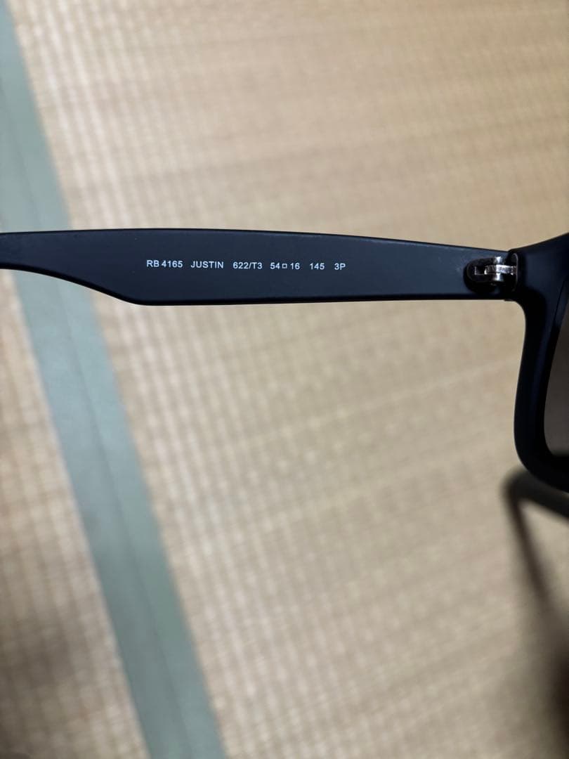 Ray-Ban RB 4145 JUSTIN サングラス マットブラック
