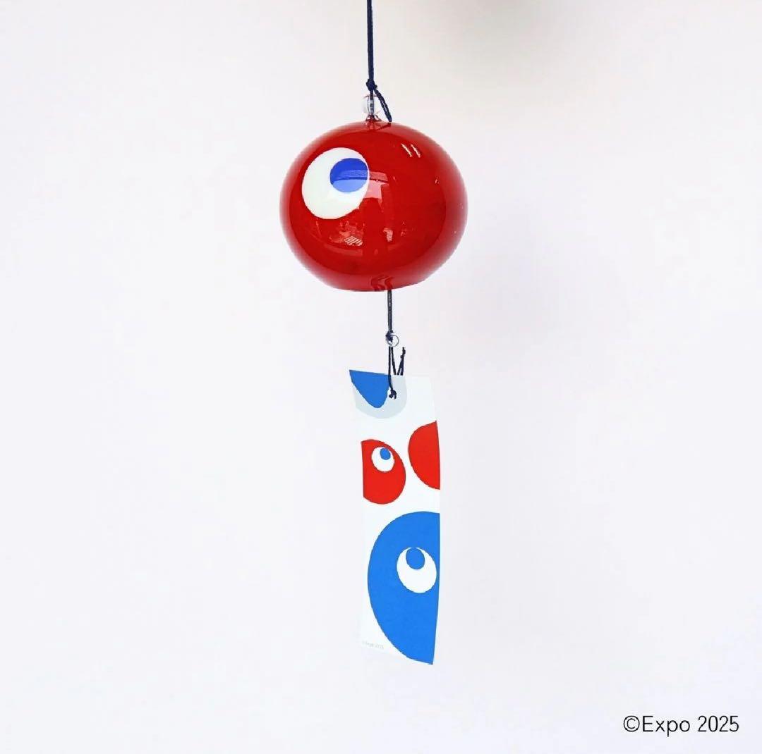 EXPO2025 江戸風鈴 WORLD ミャクミャク　こみゃく