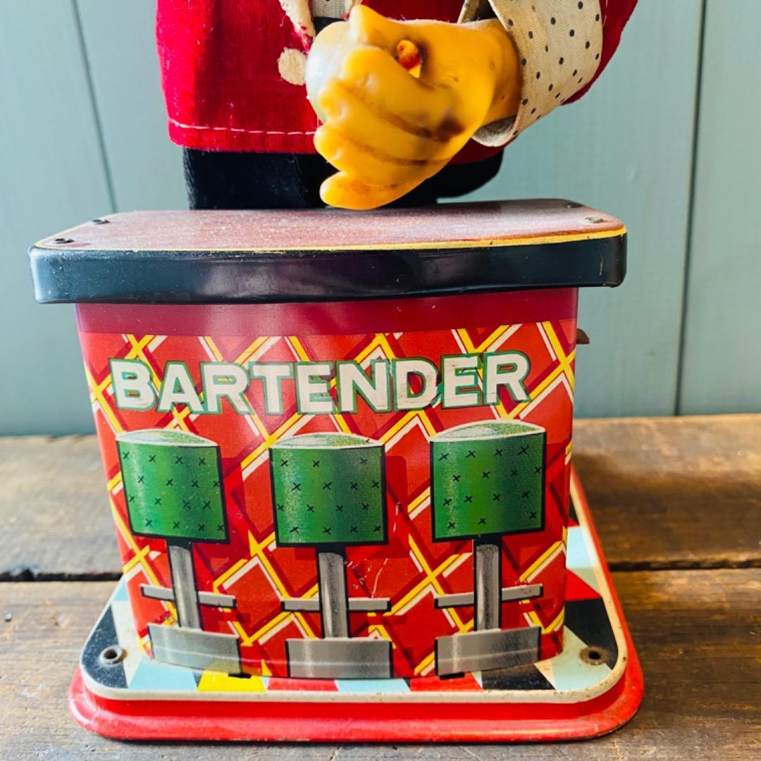 ▶︎▶︎SALE▶︎▶︎ 【1950's vintage】バーテンダー ブリキ 人形