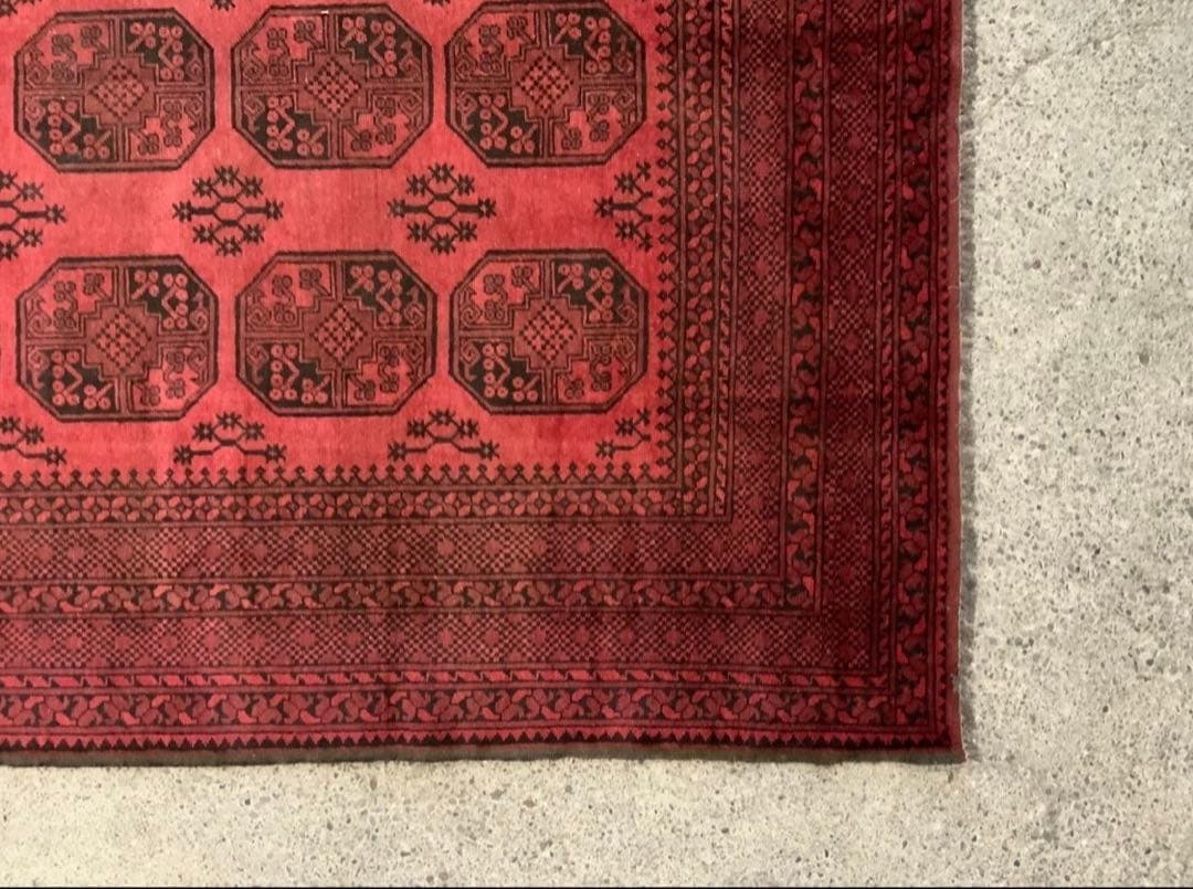 286×203cm アフガニスタン産絨毯•ラグ