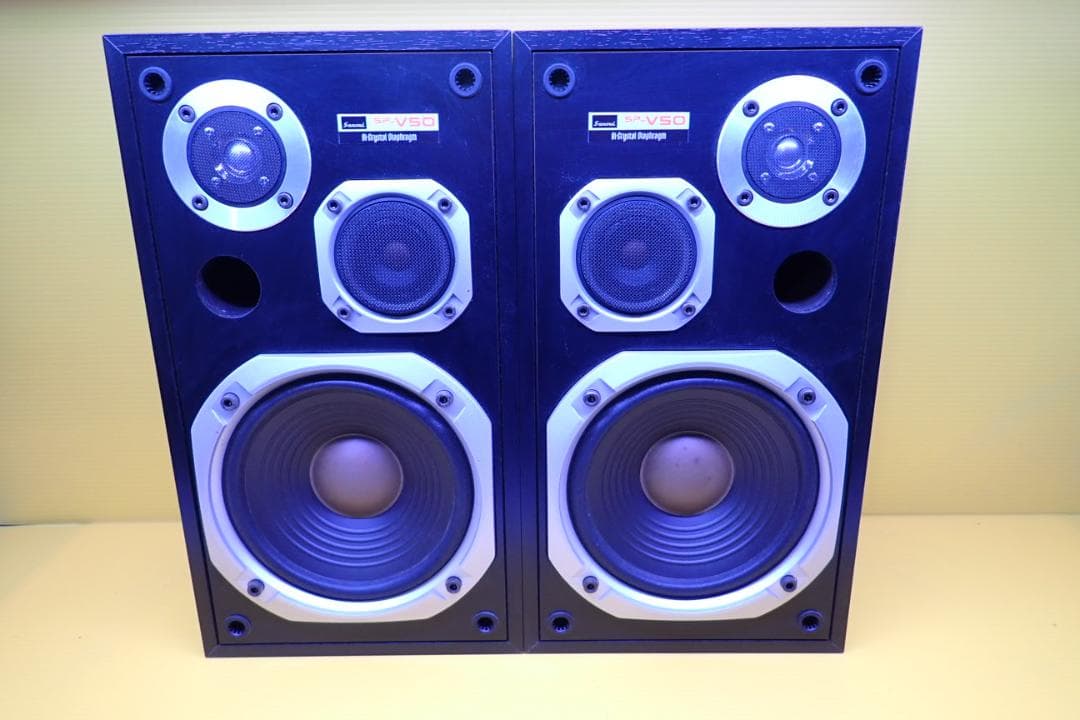 bdm1133#SANSUI スピーカー SP- V50 2個セット 動作品