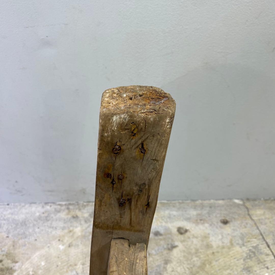 古い木製のスツール 花台 椅子 アンティーク