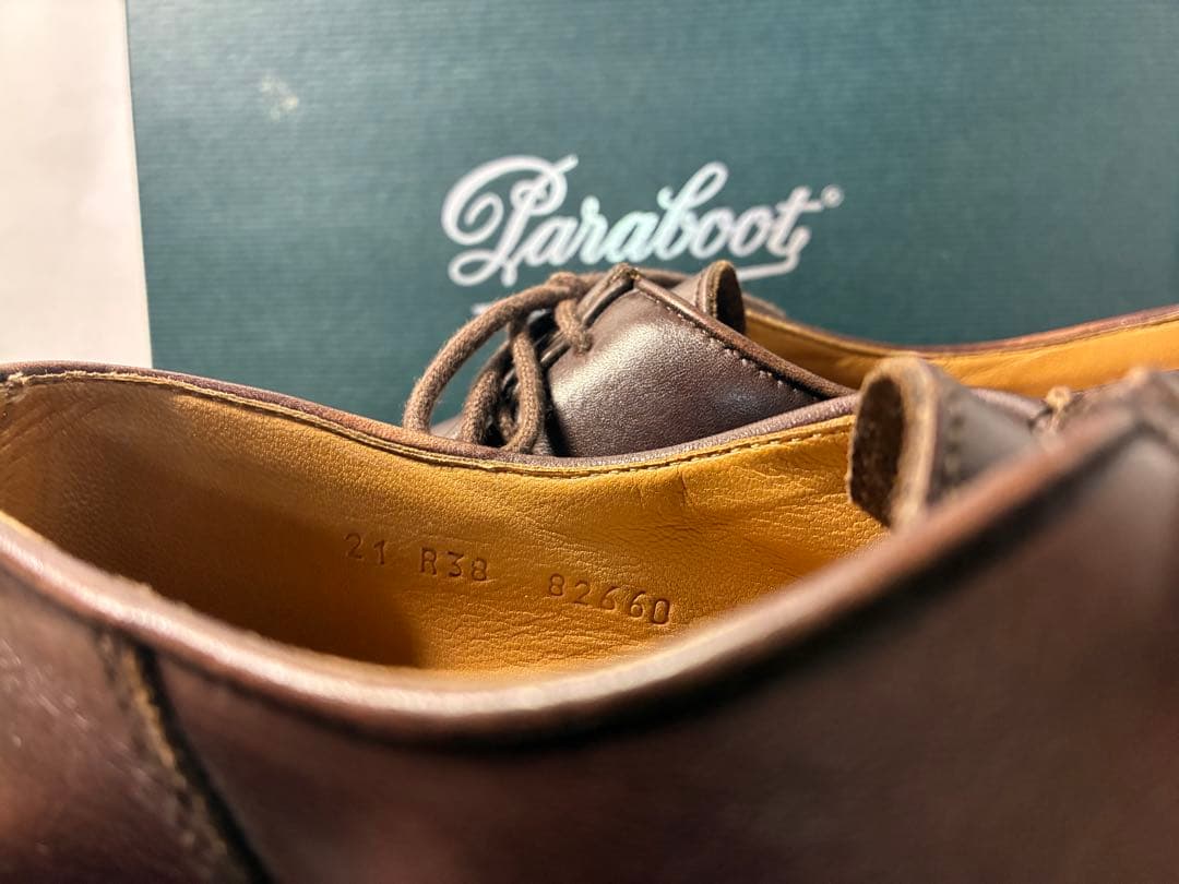 Paraboot ダークブラウン ミカエル 38