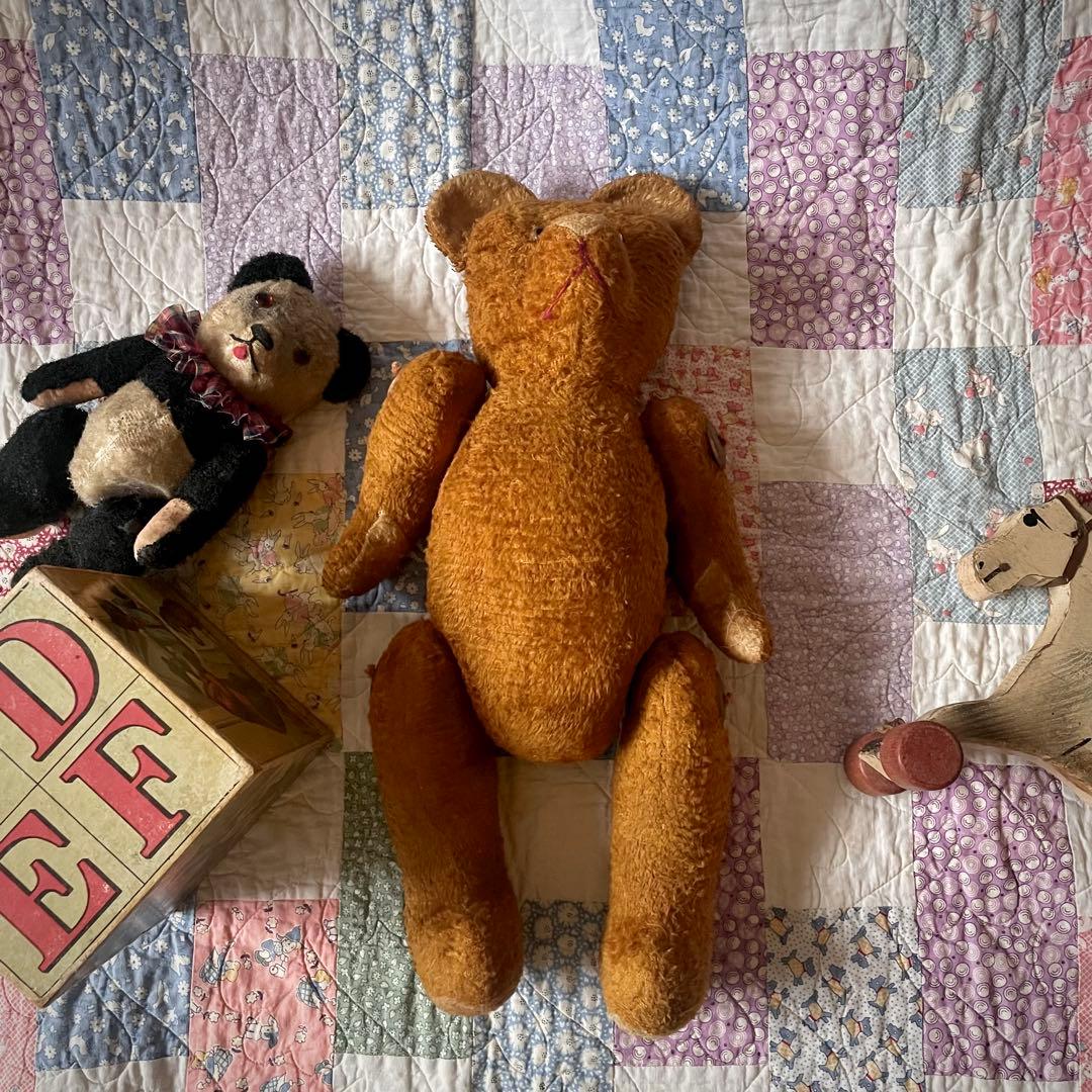 フランス♪アンティーク♪テディ ベア♪ぬいぐるみ