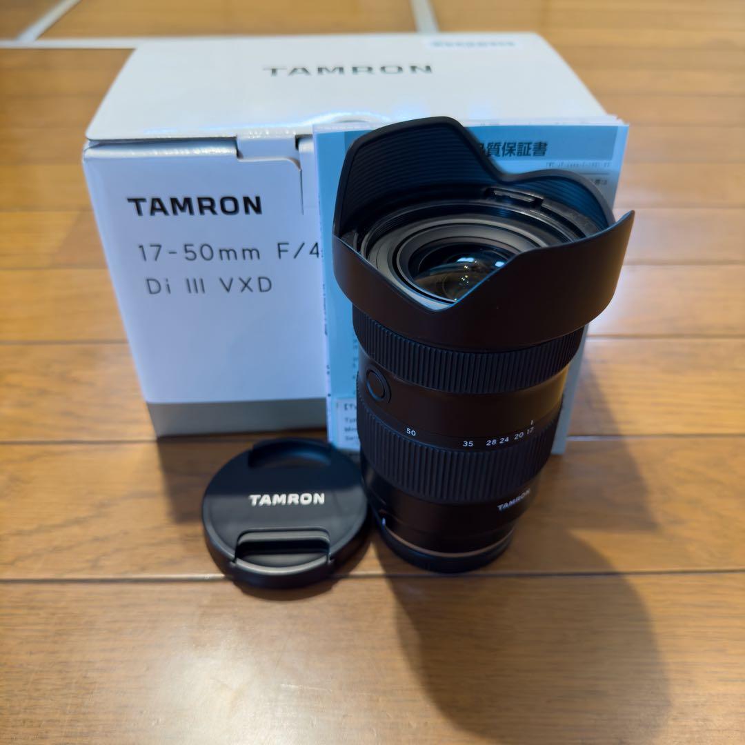 【中古】TAMRON 17-50mm Di III VXD ソニーEマウント用