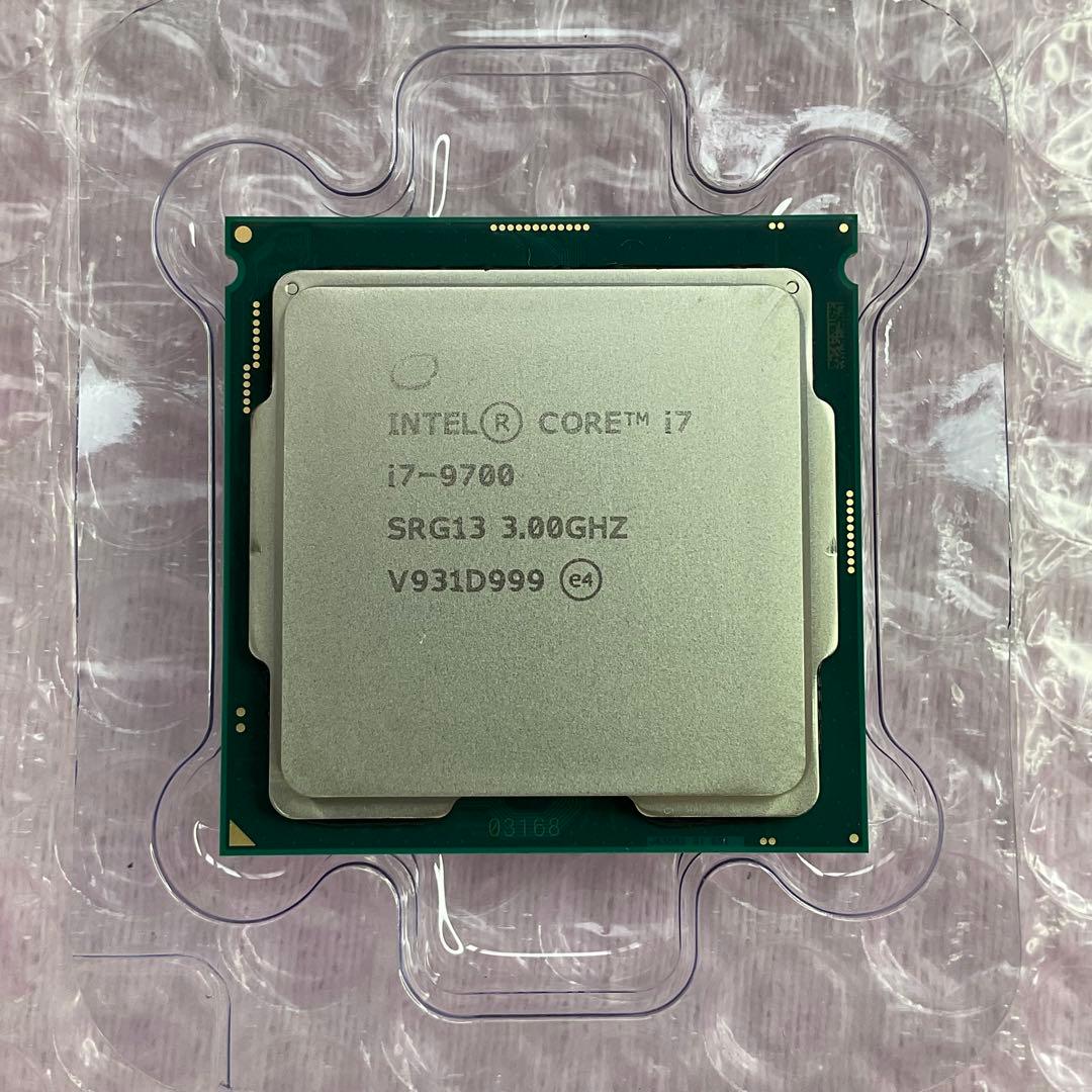 intel i7-9700 動作確認済