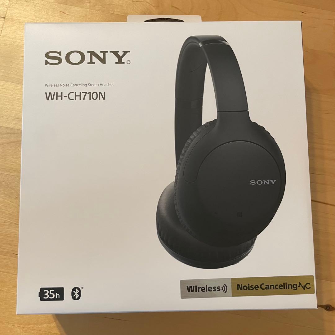 SONY WH-CH710N ブラック ワイヤレスヘッドホン