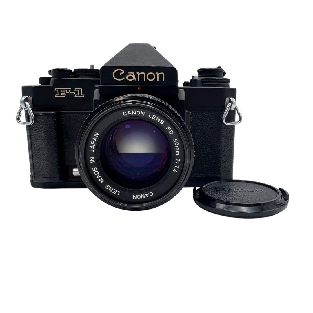 【美品】Canon NEW F-1 NEW FD 50mm F1.4 付き
