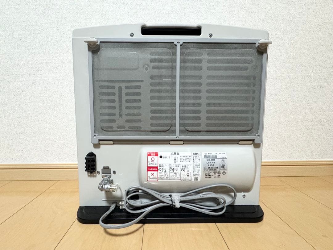 リンナイ ガスファンヒーター SRC-365E LPガス用 動作確認済み