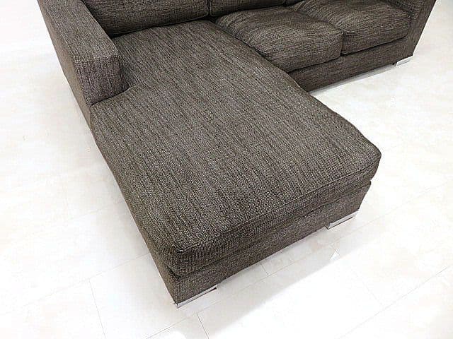 展示品　TIME＆STYLE/タイム＆スタイル　フェザークッションカウチソファ