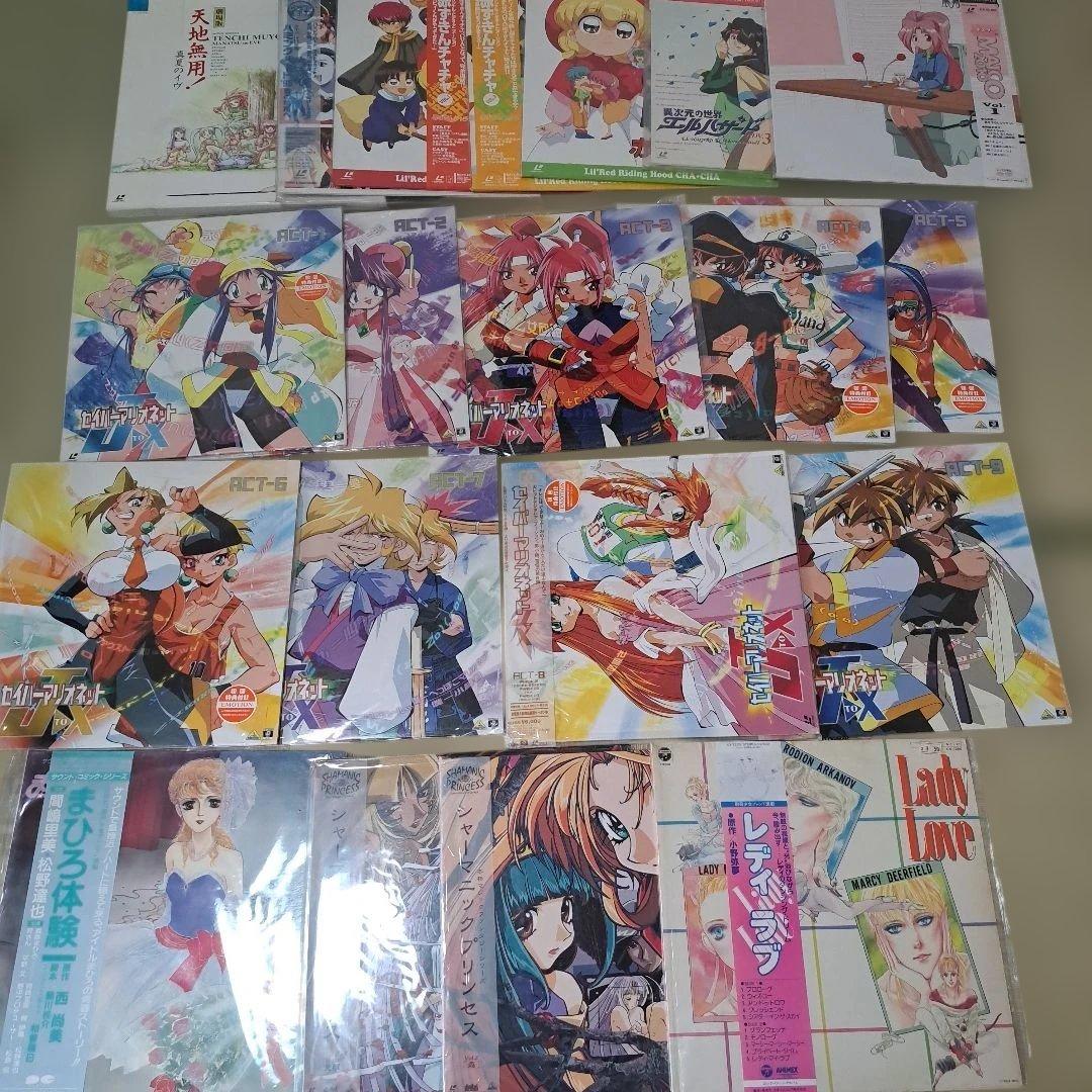 映画、アニメレーザーディスク６３枚まとめ売り!